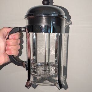 Black French Press Coffee Maker